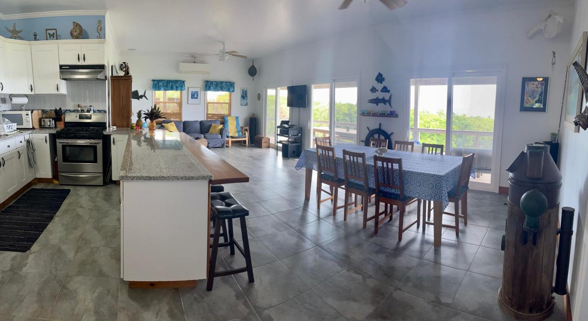 הוילה House Of Blue At Turtle Cove Long Island Bahamas מראה חיצוני תמונה